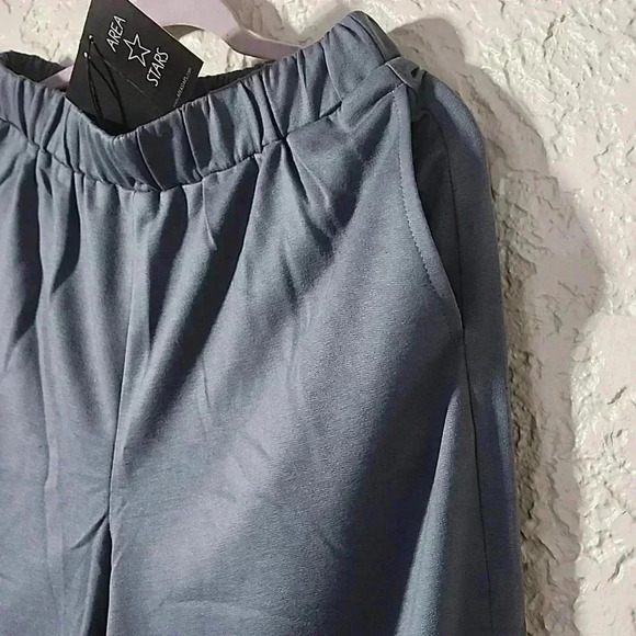 AREA STARS Women's wide leg Pull on in grey nwt - Picture 9 of 12